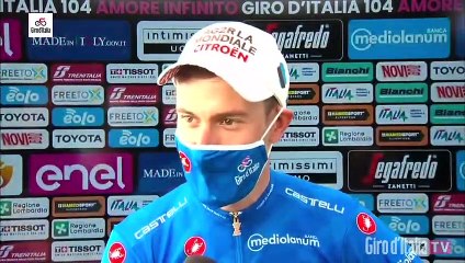 Tour d'Italie 2021 - Geoffrey Bouchard : "Je suis super fier"
