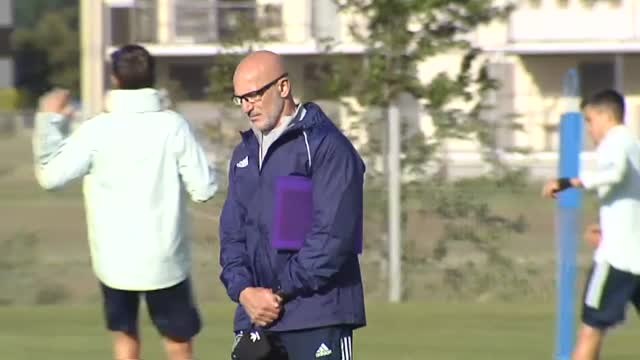 La Sub-21 entrena con la mente puesta en Croacia