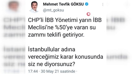 İBB yarın yapılacak İSKİ Genel Kuruluna şok bir zam teklifi ile geliyor