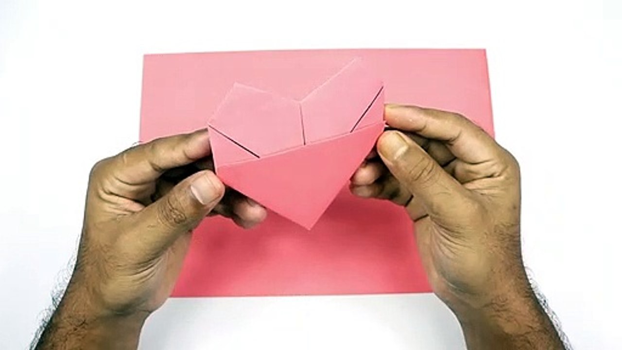 Easy Origami Heart - How To Fold An Origami Heart - Origami For Beginners -  video Dailymotion