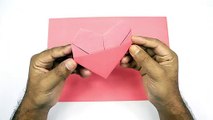 Easy Origami Heart - How To Fold An Origami Heart - Origami For Beginners