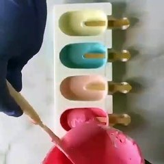 آيس كريم الكيك  حلوي رائعة للاطفال