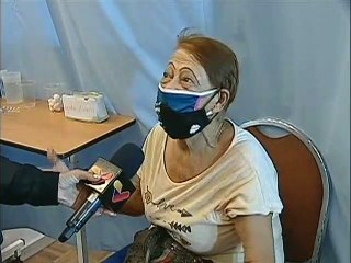 Antonia Ramírez agradece al Pdte. Maduro por permitir aplicarle la vacuna Anticovid a los abuelos