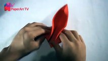How To Make An Origami Dragonfly - Easy Origami Animals Tutorial - Paper Art Tv