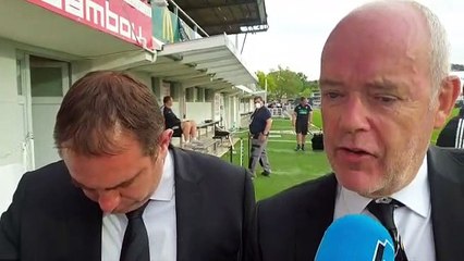 Simon Gillham, président du CA Brive : "Très heureux de revoir les supporters et d'être maintenu en Top 14"