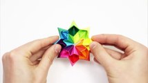 Origami Magic Kaleidoscope From Hearts - Yakomoga Easy Origami