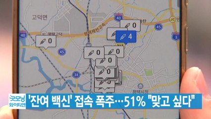 [YTN 실시간뉴스] '잔여 백신' 접속 폭주...51% "맞고 싶다" / YTN