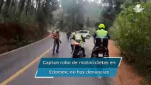 Hombres armados asaltan a motociclistas en Tejupilco, Edomex: Fiscalía no tiene denuncias