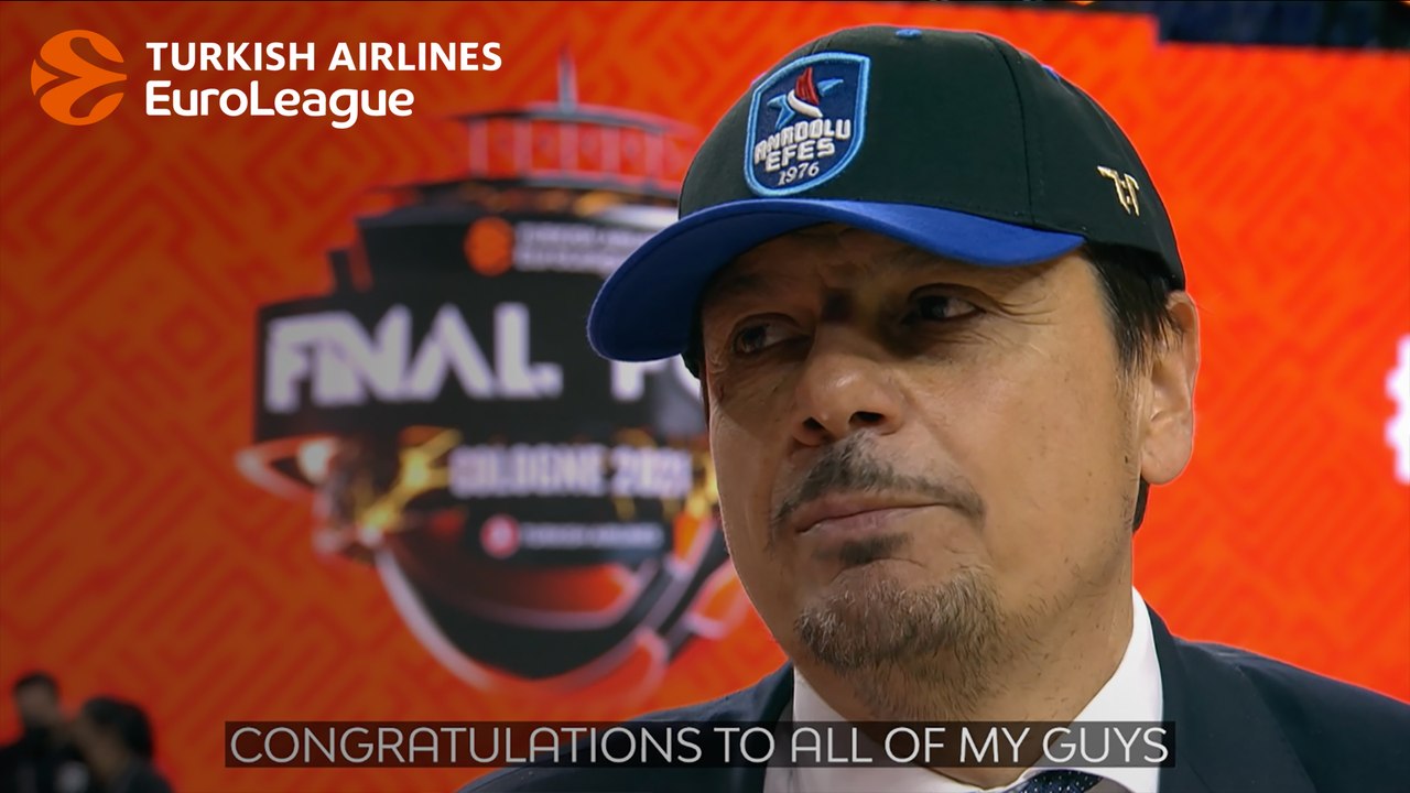 Post-game Interview: Coach Ergin Ataman, Anadolu Efes Istanbul