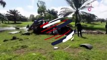 Kolombiya'da polis helikopteri düştü: 5 ölü