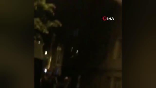 İnegöl'de binanın çatı katı alev alev yandı: Yangını gören mahalleli sokağa döküldü