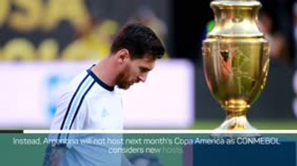 Argentina won't host Copa America