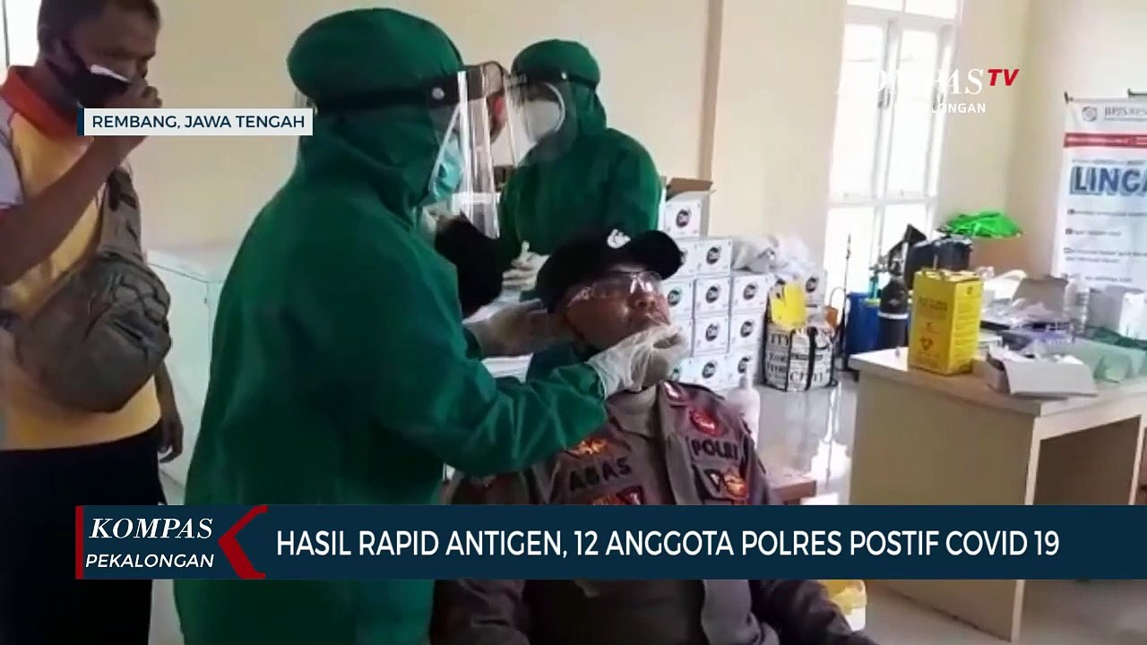 Hasil Rapid Antigen, 12 Anggota Polres Rembang Positif Covid-19