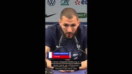 Excited Benzema ‘never stopped believing’ during France exile