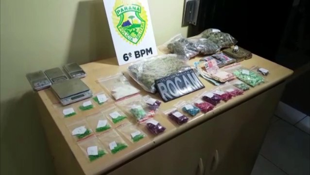 Serviço Reservado e Rocam detém mulher acusada de traficar drogas sintéticas