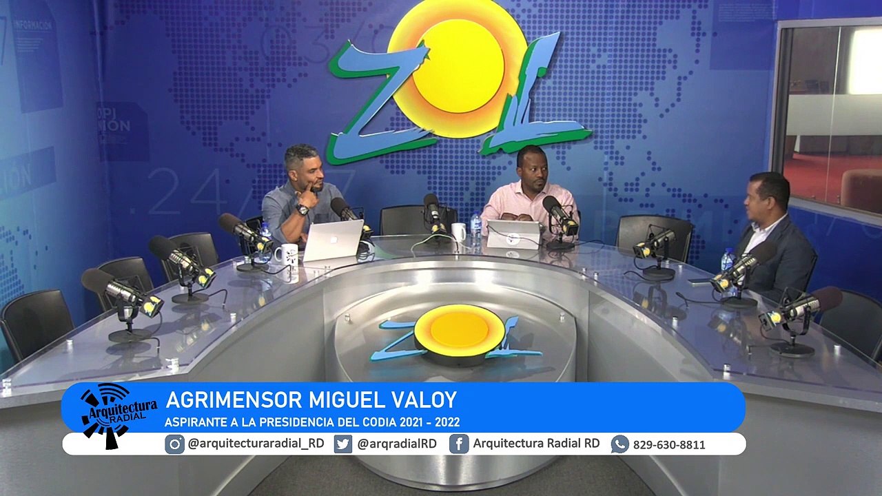 Agrimensor Miguel Valoy – Aspirante a la presidencia del CODIA 2021   2022