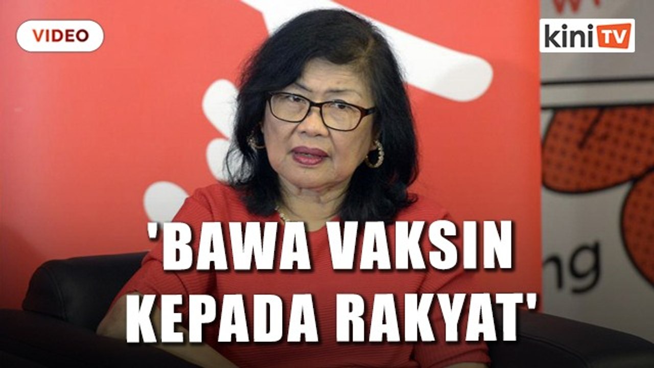 'Bawa vaksin pada rakyat' - Rafidah gusar rancangan PPV mega