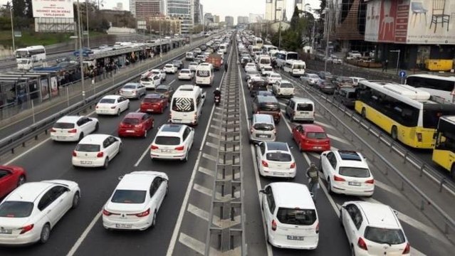 İstanbul'da kısıtlama sonrası trafik durumu
