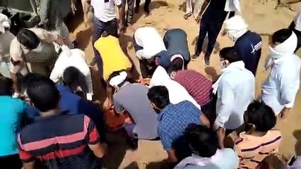 कुएं में गिरने से दो किसान की मौत, जहरीली गैस से गांव डरा तो पूरण ने  दिखाया गजब का हौंसला