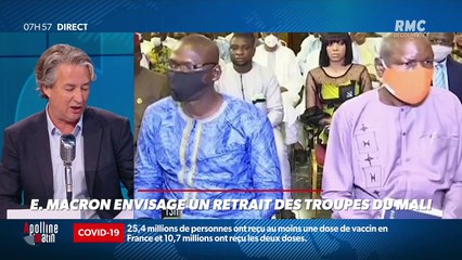 Nicolas Poincaré : Emmanuel Macron envisage un retrait des troupes du Mali - 31/05