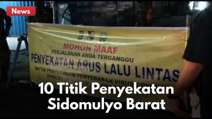 TERJADI PENINGKATAN KASUS COVID-19 !! KELURAHAN SIDOMULYO BARAT LAKUKAN PENYEKATAN DI 10 TITIK !!
