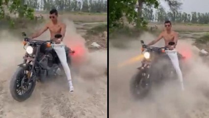 Navdeep Saini Bike Stunt, Six-Pack తో ఇరగదీశాడు, బైక్ లవర్స్ ఫిదా!! || Oneindia Telugu