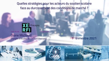 Soutien scolaire : les grands choix stratégiques des acteurs face à la crise [Diane Michaud]