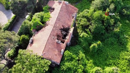 Üsküdar’da defineciler tarihi köşkü talan etti