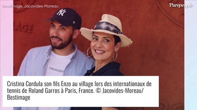 Cristina Cordula dévoile une photo de ses débuts de maman avec Enzo : elle n'a pas changé !