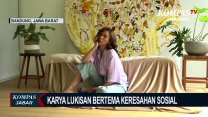 Keresahan Pandemi Dituangkan Dalam Sebuah Karya Lukisan