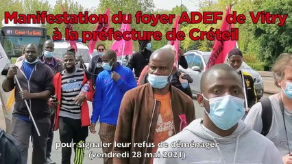 Droit au logement des résidents du foyer Adef de Vitry
