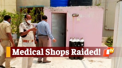 Black Marketing Of Oxygen? Odisha Police Raid Medical Shops