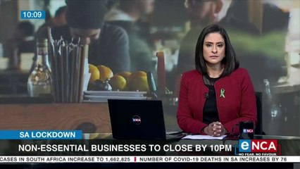 Non-essential businesses to close by 10pm
