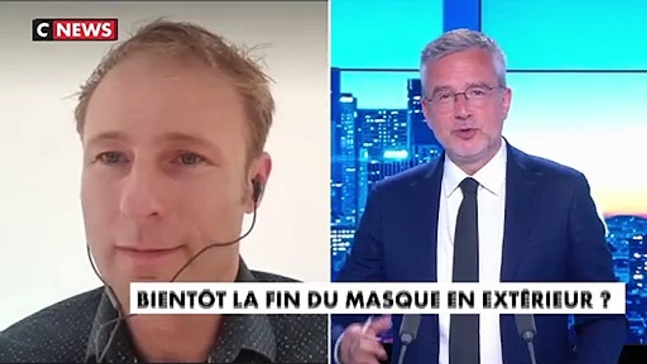 "C'est une décision maintenant politique". Le Dr Martin Blachier préconise l'arrêt du port du masque en extérieur