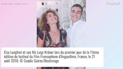 Elsa Lunghini : Rare photo de Luigi, son séduisant fils