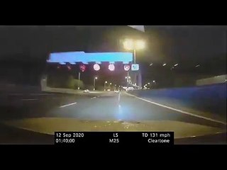 Watch a terrifying 130mph car chase as police chase A drink-driver across three counties