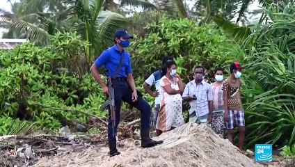 Sri Lanka questions burning cargo ship crew as ecological devastation assessed