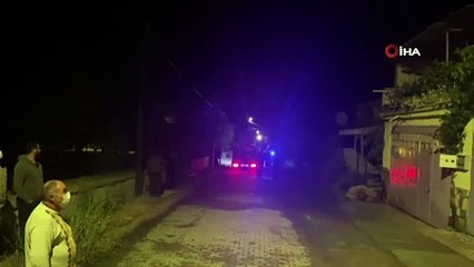 Yangın çıkan evden yaşlı kadını komşuları kurtardı