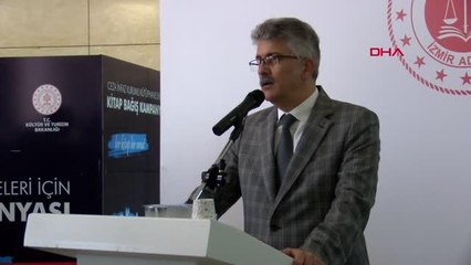 İZMİR ADLİYESİ'NDE KİTAP BAĞIŞI KAMPANYASI