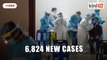Malaysia records 6,824 new Covid-19 cases