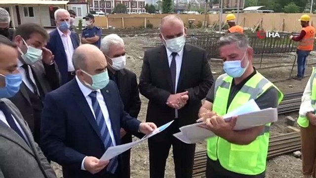 Canik Hükümet Konağı yükseliyor