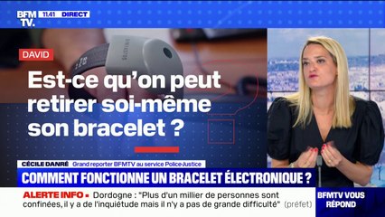Comment fonctionne un bracelet électronique ? - BFMTV répond à vos questions