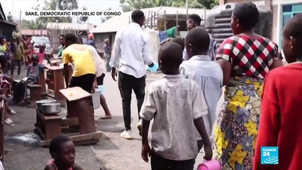 Little food and water for Congolese fleeing volcano