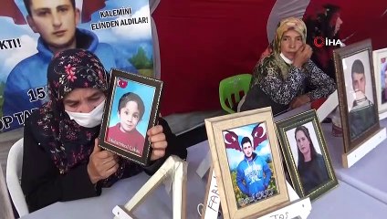 Kısıtlama bitti, aileler HDP önündeki çadırda eylemlerine devam etti