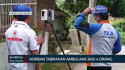 Korban Tabrakan Ambulans Jadi Empat Orang