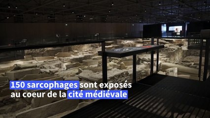 A Luxeuil-les-Bains, l'un des plus importants sites mérovingiens d'Europe exposé