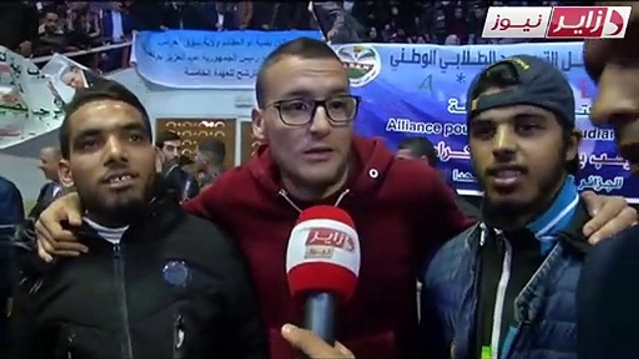 الجزائر _ كواليس التجمع الضخم بالقاعة البيضاوية لم(720P_HD)