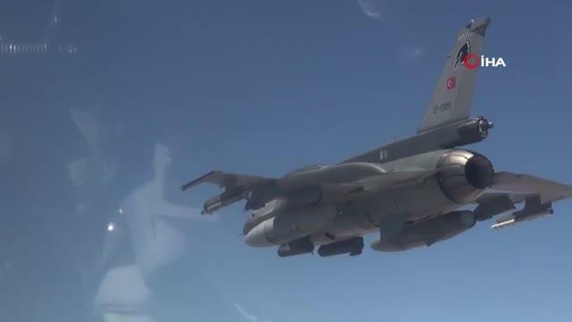 MSB: TSK ve MİT'in koordineli çalışması sonucu Irak'ın kuzeyindeki Gara bölgesinde tespit edilen bölücü terör örgütü mensubu 5 PKK'lı terörist hava...