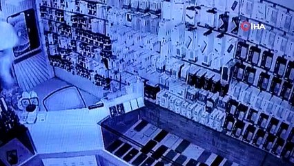 40 saniyede 100 bin liralık soygun böyle görüntülendi