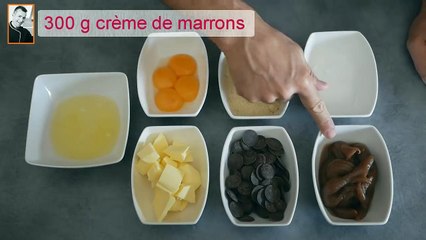 Fondant Chocolat Et Crème  De Marrons - Recette Gourmande Par Chef Sylvain !